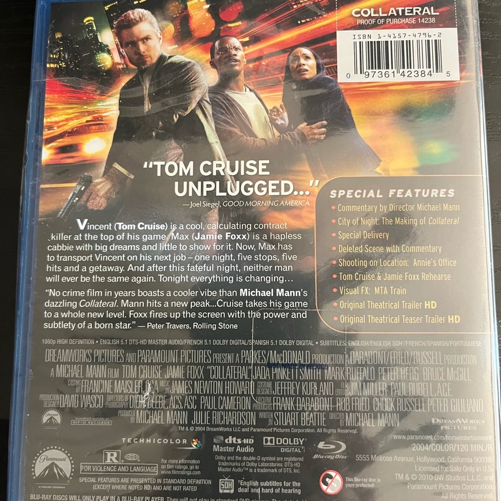 Collateral Blu-ray Disc - Picture 2 of 4